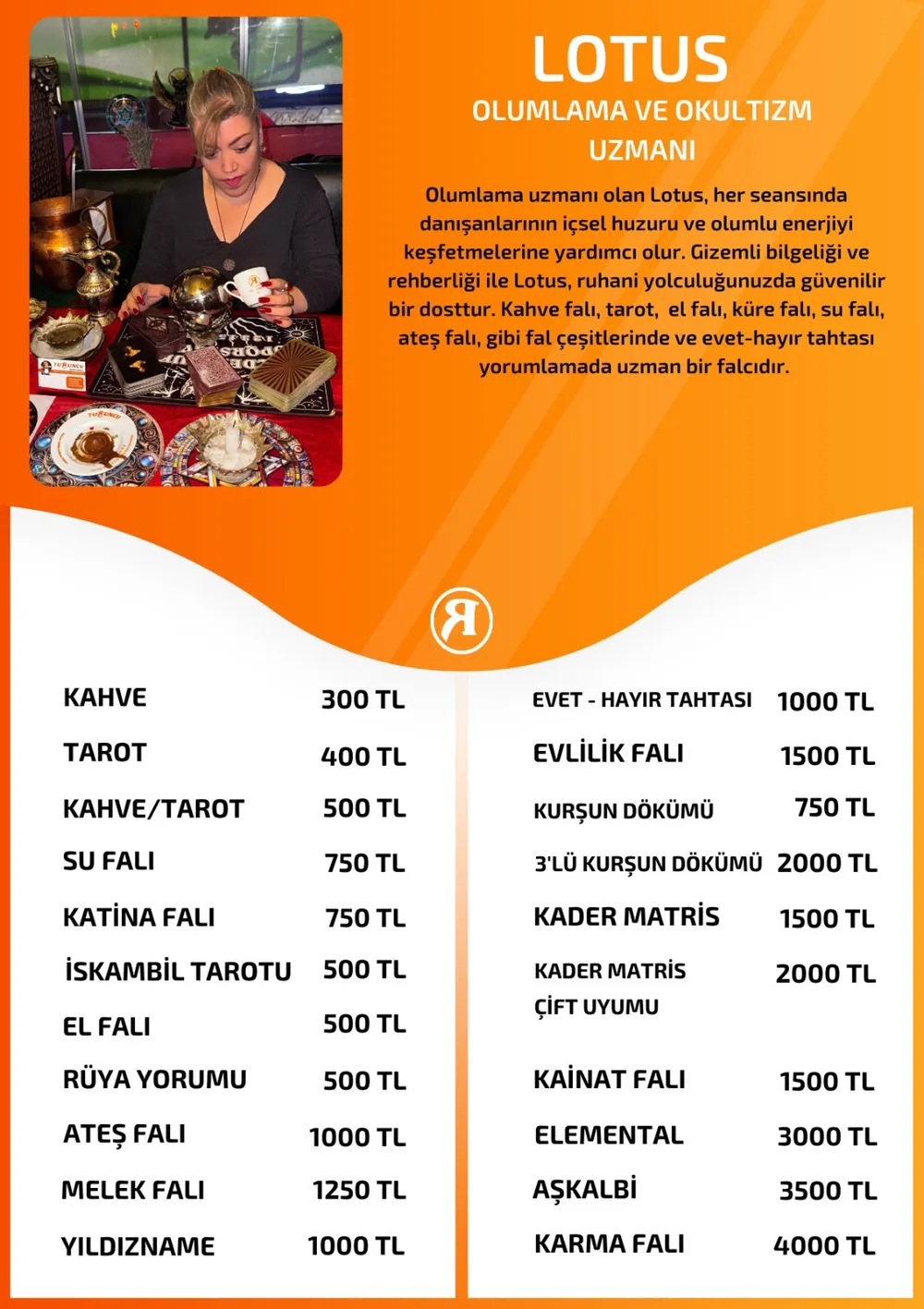 Lotus hizmetleri, fiyat listesi ve hikayesi